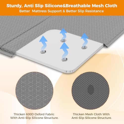Heavy Duty King Size Bunkie Board 76x80'' King Sagging Mattress Support & Mattress Support Board for King Bed Under Mattress Bed Support Board Compatible with King Size Bed Slats Support