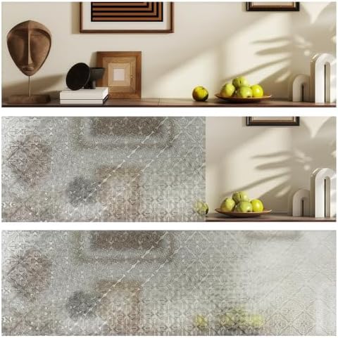 ADD.HERES Window Privacy Film, Glass Decorative Static Cling, 29.5" x 78.7"