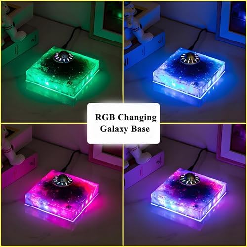 Levitating UFO Lamp with RGB Galaxy Light, Home Decor