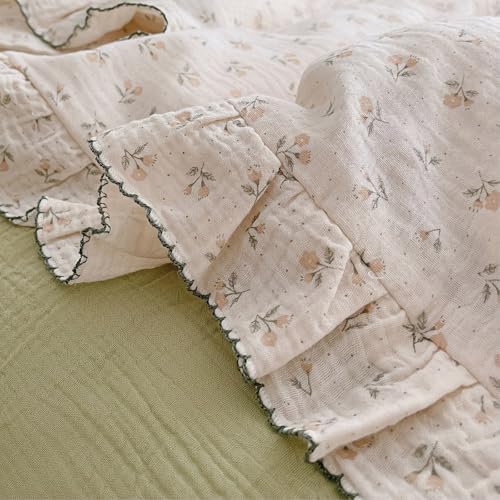 Cottage Floral Toddler Girls Duvet Cover 47"x59", Sprout, No Pillows