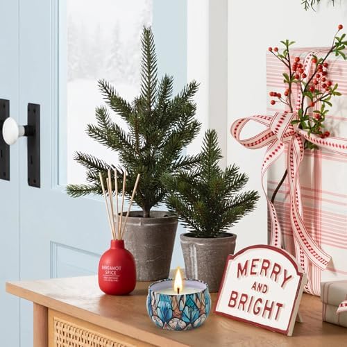 Christmas Candles Gift Set, 12 Pack Scented Candles for Women