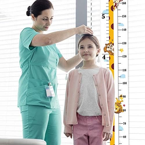 Growth Chart,Kids Canvas Height Ruler,Removable Wall Decor