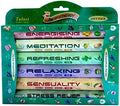 Tulasi Premium Aromatherapy Incense Sticks - Energising, Relaxing, Refreshing, Sensuality, Meditation & Stress Relief Mixed Scents, Hand Rolled with Natural Oils 120 Incense Sticks, 6 in 1 Gift Pack