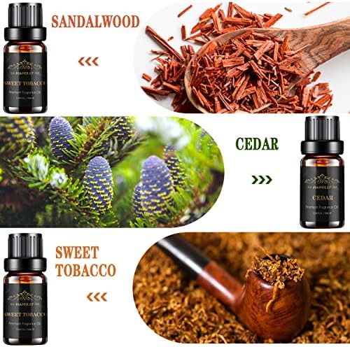 Essential Oils Set, Men Scents Fragrance Oil for Diffuser