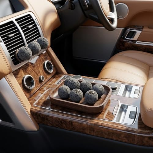 Baluue 20Pcs Natural Lava Rock Diffuser Stones Mini Volcanic Rock P