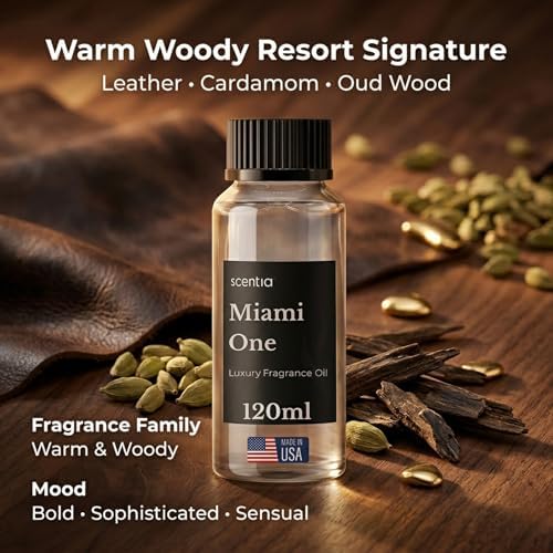Miami One Diffuser Oil Refill 120 mL, Inspired By One Hotel