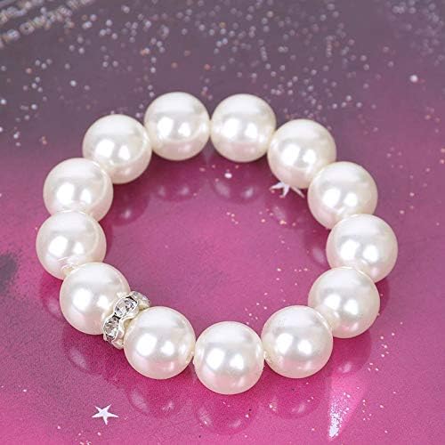 ZiDeTang 20Pcs Pearl Rhinestones Napkin Ring for Table Decoration Serviette Holder Party Decoration D