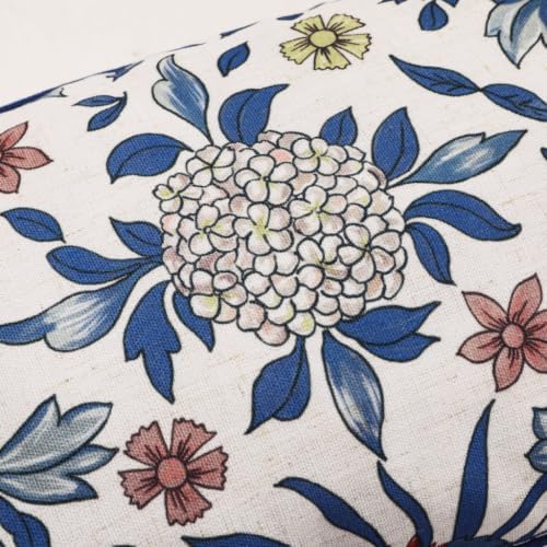 patdrea Vintage Chinoiserie Throw Pillow Cover,Diameter 16",Set of 2