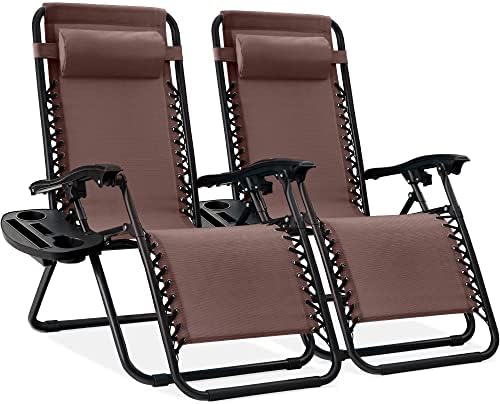 Best Choice Products Zero Gravity Chair Recliner, Brown