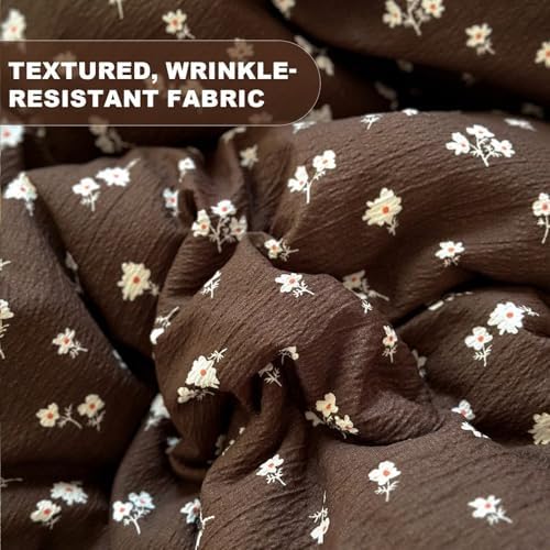 Cottagecore Full Size Duvet Cover Set with 2 Pillowcases,80"×90"