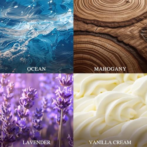 AROIC 12 Pack Car Air Freshener, Car Essential Oil Air Freshener Diffuser