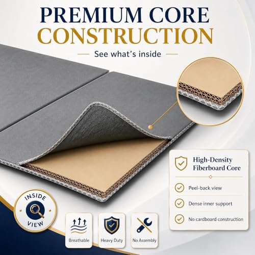 Greaton 15mm Bunkie Board Twin 2-Pack (38x75 Each) – Heavy Duty Under Mattress Support, Low Profile Bed Support Board for Slatted Bed Frame, No Box Spring Needed, Noise Free, Non-Slip, Made in USA