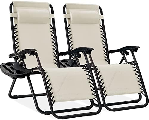 Best Choice Products Zero Gravity Chair Recliner, Ivory