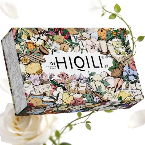 HIQILI Discovery Fragrance Oil Gift Set for Diffuser & DIY Crafting