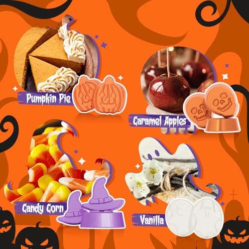 SALKING Halloween Scented Wax Melts, Fall Soy Wax Cubes for Wax Melt Warmer