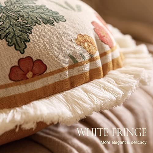 patdrea Designer Vintage French Round Throw Pillow Cover,Diameter 16"