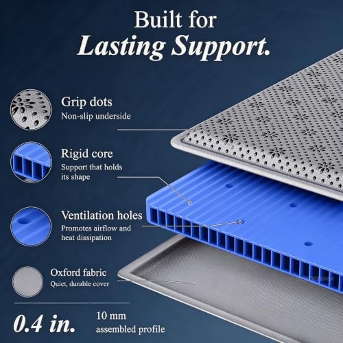 LAVEVE Heavy Duty Bunkie Board Twin 2-Pack 38'' x 75'', Anti-Slip Bed Slat