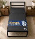 Original Bunkie Board Twin XL Size (38x79) - Under Bed Support, Black