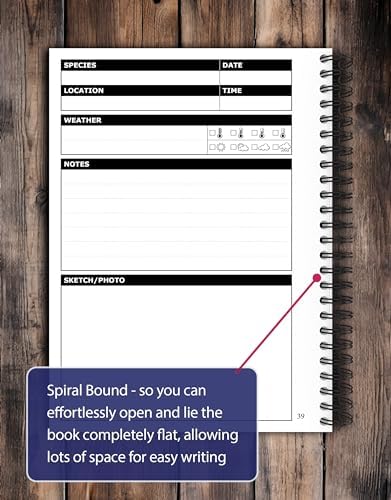 Birding Journal with Life List & Checklist A5
