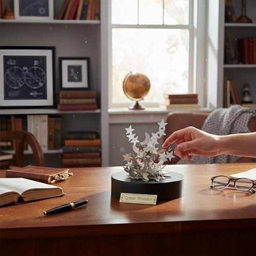 Magnetic Star and Moon Sculpture