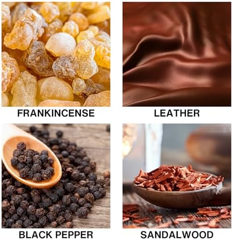 Frankincense Spice Scent Reed Diffusers for Home – Aroma Diffuser with Essential Oils, Formula – Long Lasting Scent for Bedroom, Living Room, Bathroom, or Office – 50ml