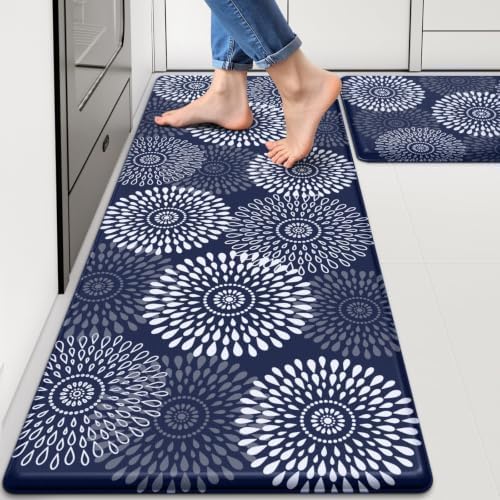 LuxStep Kitchen Mats for Floor,Cushioned Rug Anti-Fatigue for Kitchen Decor
