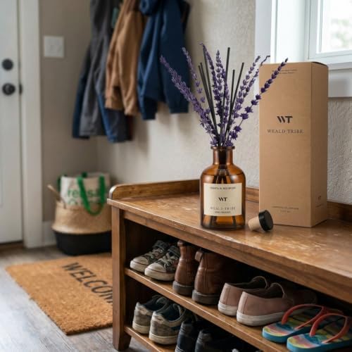 WEALD TRIBE ICY Lavender(Lavender & Sea Salt) Scent Reed Diffuser Set