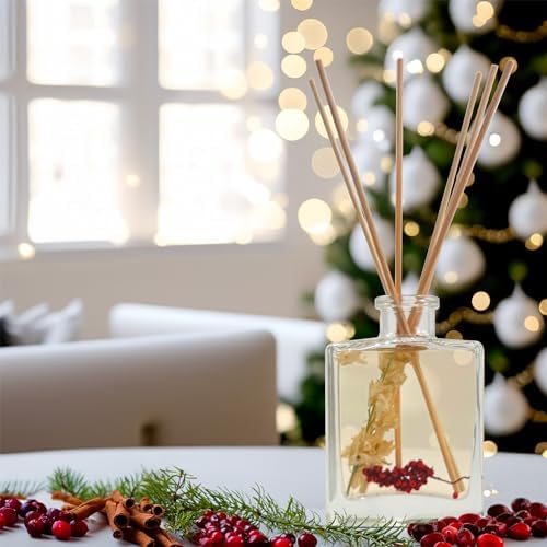 Urban Naturals Reed Diffuser Set, Holiday Cheer - Bathroom Shelf Décor