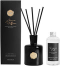 Oud & Bergamot Reed Diffuser, Long Lasting Essential Oil Fragrance