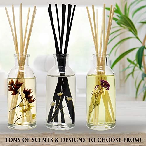 Urban Naturals Reed Diffuser Set, Lemon Verbena - Bathroom Shelf Décor