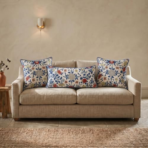 patdrea Designer Vintage French Throw Pillow Cover,18"x18",Set of 2