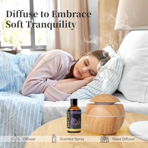 MAYJAM Parma Violet Fragrance Oil for Diffusers for Home, 100ML/3.38FL.OZ