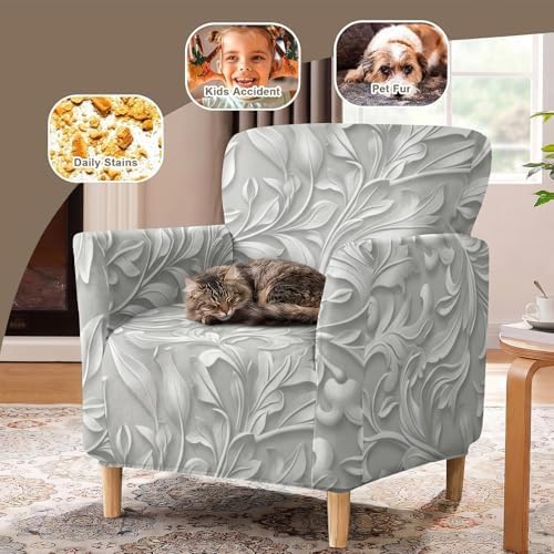 Eco-Ancheng Banquet Armchair Slipcovers Accent Chair Covers Chair Slipcover