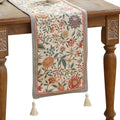 bilin gaier Designer French Vintage Printed Table Runner,87"x12"