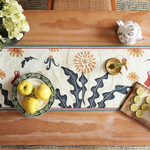 bilin gaier Designer French Elegant Small Table Runner,63"x12"