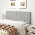 Full Size Headboard Only-No Assembly Required, Light Gray