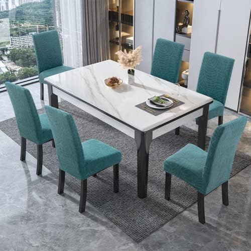 Genina Waterproof Dining Chair Covers Set of 4 Parsons Chair Slipcovers