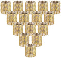 Accmor 150pcs Napkin Rings, Gold Napkin Rings Buckles
