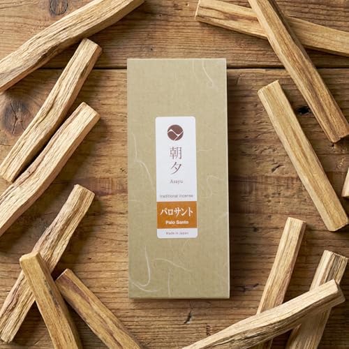Asayu Japan Palo Santo Incense Sticks, Traditional Japanese Incense, 40g