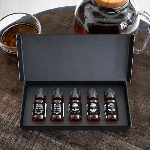 AirScent Hotel Diffuser Oil Gift Set - Buyers Best Picks 5 Pack - 10 mL