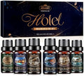 Hotel Diffuser Oils Gift Set,6x10M Luxury Essential Oil for Diffuser, Fragrance Oil Blend Hotel Scent for Soap & Candle Making