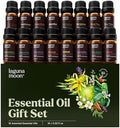 Essential Oils Set - 16 Pcs Premium Grade Home Essentials Oils - for Diffusers, Fragrance, Scents for Candle Making - Natural Aromatherapy Oils for Cars & Home Products, Room Sprays