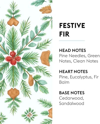 MAISON BERGER Lampe Berger Refill, 500 ml, Festive Fir