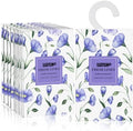 MYARO 12Pcs Linen Sachets Hanging Car Air Freshener, Closet Deodorizer