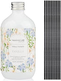 M&SENSE Reed Diffuser Set, Vanilla, 17oz Natural Essential Oil