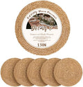 13 in Round Fall Placemats Set of 6, Woven Chargers for Dinner Plates