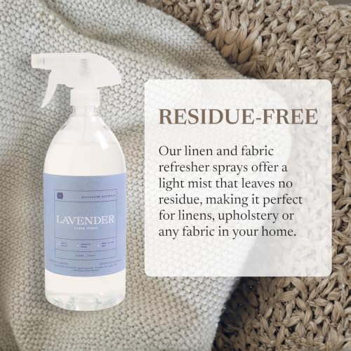 Hillhouse Naturals - Linen Spray - Made in the USA - Lavender Scent - 1 L