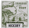 Incienso de Santa Fe - Hickory Natural Wood Incense Bricks Without Holder, 40 Count - Made in the USA
