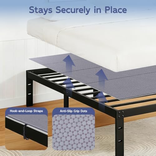 Twin Bunkie Board, 38 x 75 in, Low-Profile Mattress Support