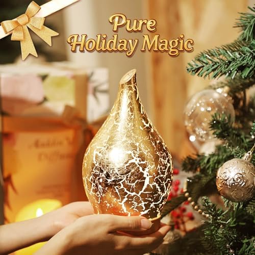 Porseme Essential Oil Diffuser 150ml Handmade Glass Diffuser 6H Runtime